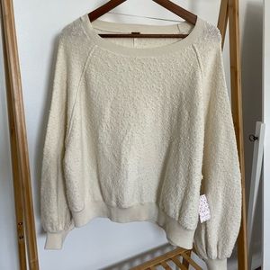 cream free people- found my friend pullover :)
